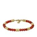 Produktbild: Fossil Herrenarmband All Stacked Up Beads Achat rot, JF04606710