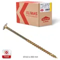 Produktbild: WKCP Tellerkopfschrauben Holzbauschrauben 6/8/10 Tellerkopf ETA Torx KLIMAS