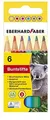 Produktbild: EBERHARD FABER 514906 Hexagonal-Buntstift kurz 6er Kartonetui