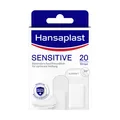 Produktbild: Hansaplast Sensitive Pflaster 20 Strips hautfreundlich hypoallergen Bacteria