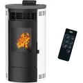 Produktbild: Luft-Pelletofen Flavia 15 kW Sannover Weiß