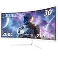 Produktbild: ZEdge 30 Zoll Ultrawide Curved Gaming Monitor 200Hz DP 165Hz HDMI 1ms MPRT, 2...