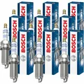 Produktbild: 9x BOSCH Zündkerze Doppelplatin für BMW 3er E90 325i Subaru Impreza Schrägheck