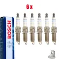 Produktbild: 6x Bosch FR7NPP332 0242236510 Zündkerze Ersetzt NGK PLZFR6A11S für BMW E90 E60