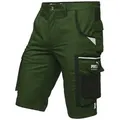 Produktbild: PUMA Workwear Arbeitsshorts PRECISION X - kurze Arbeitshose Herren - Bequeme Passform Robustes und flexibles Material mit Reflektoren - Praktische Taschen grün 60