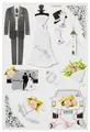Produktbild: HobbyFun Sticker Hochzeit II, (12-tlg), 3D, 12 Stück