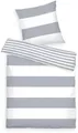 Produktbild: TOM TAILOR HOME Wendebettwäsche SIENA in Gr. 135x200cm, 155x220cm oder 200x220cm, Renforcé, 2 teilig, gestreifte Bettwäsche aus Baumwolle, Bettwäsche mit Wendeoptik