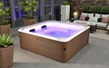 Produktbild: MSpa Whirlpool Frame Oslo AMBER AERO Plus inkl. WiFi / UVC / LED / 8 Hydromassage- / 140 Luftdüsen - 180 cm - XXL - Outdoor Indoor Pool - Ganzjährig