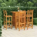 Produktbild: vidaXL 5-tlg. Gartenbar-Set Massivholz Akazie