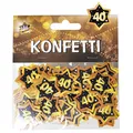 Produktbild: Udo Schmidt 13013 - Konfetti - 14g - Zahl: 40