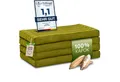 Produktbild: Klappmatratze Klappmatratze 80 cm (Basic) vegan und handgefertigt, 200x80x8cm, livasia, 8,00 cm hoch, Kapok