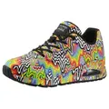 Produktbild: Skechers UNO-INFINITE DRIP JEN STARK Sneaker Freizeitschuh, Halbschuh, Schnürschuh mit Luftkissen-Dämpfung bunt 38 EU