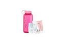 Produktbild: BIOTHERM Gesichtspflege-Set Biotherm Drop-Set Pink Deo Pure Roll-On 75 ml + Lait Corporel 50 ml + Aquasource Hydra Barrier Cream 15 ml + Biosource Cleanser 50 ml / 1 Stk., 5-tlg.