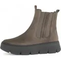 Produktbild: Gabor Damen Chelsea Boots, Frauen Stiefeletten,Best Fitting,uebergangsschuhe,uebergangsstiefel,Schlupfstiefel,flach,Stiefel,Mohair,38.5 EU / 5.5 UK - Grün - 38,5