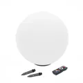 Produktbild: Esotec Solarkugel Liana CCT, 40cm, Multicolor, Fernbedienung, Farbwechsel, RGB LED Gartenkugel, Leuchtkugel, Solarleuchte, Kugelleuchte, Kunststoff, IP44, wetterfest, Winterfest, außen, 102641