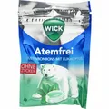Produktbild: WICK Atemfrei Eukalyptus Bonbons o.Zucker Beutel 72 g PZN12595300