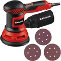Produktbild: Einhell Exzenterschleifer TC-RS 425 E (425 W, Schleifteller Ø 125 mm, max. Schwingzahl 26.000 min-1, Schwingkreis 2,5 mm, inkl. Schleifpapier je 1x P60, P80, P120)