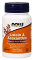 Produktbild: NOW Foods Lutein & Zeaxanthin - 60 softgels (383,17 EUR/kg)