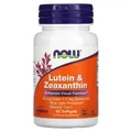 Produktbild: Now Foods Lutein & Zeaxanthin 60 Softgels