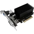 Produktbild: Palit NEAT7100HD46H-2080H Grafikkarte NVIDIA GeForce GT 710 2 GB GDDR3 - Schwarz/Silber