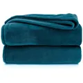 Produktbild: Wohndecke Premium Super Soft Flanell Kuscheldecke Sofadecke, heimtexland, super weich und flauschig, Allergiker geeignet, atmungsaktiv grün 220 cm x 240 cm