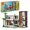 Produktbild: LEGO Creator Modernes Haus, 3-in-1-Set zum Umbauen in EIN Stadthaus oder eine Waldhütte, Modellhaus, Geschenkidee für Jungen und Mädchen ab 9 Jahren, Lernspielzeug 31153