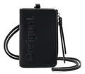 Produktbild: Desigual Half Logo 24 Small Wallet Kartenetui Black schwarz Neu
