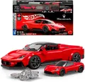 Produktbild: Mattel® Modellbausatz Mattel Brick Shop, Hot Wheels, SPEED SERIES MASERATI MC20, Maßstab 1:32, (250-tlg)