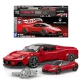 Produktbild: ​Mattel Brick Shop Hot Wheels Speed Serie Bauset, Maserati MC20 mit 250 Teilen, realistischen Details und individuellen Aufklebern, für Sammler und Kinder ab 10 Jahren, JFR90