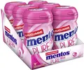 Produktbild: Mentos Kaugummi Pure Fresh Bubble Cool Grüner Tee Dragees zuckerfrei 6er Pack