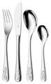 Produktbild: WMF Safari Kinderbesteck-Set Besteckset 4-teilig mit Tiermotiven Edelstahl