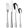 Produktbild: WMF Safari 4-teilig, Cromargan Edelstahl Kinderbesteck-Set Silber