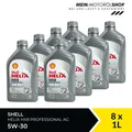 Produktbild: Shell Helix HX8 Professional AG 5W-30 API SP Ford Motoröl 8x1 Liter = 8 Liter