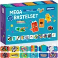 Produktbild: Smowo Mega Bastelset Mix - Kreative Bastelbox & Bastelheft zum basteln DIY Set