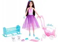 Produktbild: BARBIE SKIPPER DOLL WITH A STROLLER AND SHEEP BABIES HLC29 Mattel