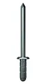 Produktbild: GESIPA | 50x Alu - Blindnieten Ø 4,8 x 17,0mm PolyGrip® | Für Materialstärke: 6,5-13,0mm | Nieten in Industrie-Qualität | Kaufe Hohlnieten von den Profis