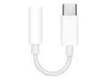 Produktbild: Apple Adapter USB-C auf 3.5 mm Kopfhörerstecker, weiß MW2Q3ZM/A