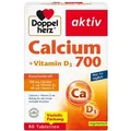 Produktbild: Doppelherz Calcium 700 + Vitamin D3 Tabletten