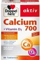 Produktbild: DOPPELHERZ Calcium 700+Vitamin D3 Tabletten