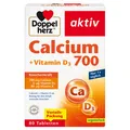 Produktbild: Queisser Pharma GmbH & Co. KG DOPPELHERZ Calcium 700+Vitamin D3 Tabletten 174.4 g 11346374