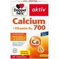 Produktbild: DOPPELHERZ Calcium 700+Vitamin D3 Tabletten 80 St
