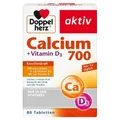 Produktbild: 2x DOPPELHERZ Calcium 700+Vitamin D3 Tabletten 80 ST