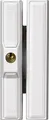 Produktbild: ABUS Fenster-Zusatzsicherung FTS88 - Fensterschloss mit 2 verkrallenden Stahlriegeln, verschiedenschließend - ABUS-Sicherheitslevel 9 - 10753 - Weiß