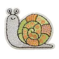 Produktbild: Mono Quick 06164 Schnecke mit Pailletten Bügelbild, Patch, ca. 3,7 x 4,3 cm