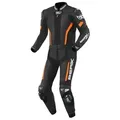 Produktbild: Berik Motorradkombi Losail 2-Teiler Motorrad Lederkombi Atmungsaktiv orange|schwarz 56