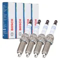 Produktbild: 4x BOSCH VR8SC+ 0242129510 Zündkerze für CITROEN DACIA NISSAN PEUGEOT RENAULT