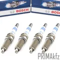 Produktbild: 4x BOSCH Zündkerzen 0242129510 VR8SC+ für Citroen Dacia Peugeot Renault 16V