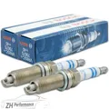 Produktbild: 2x BOSCH VR8SC+ Zündkerze 0 242 129 510 Nickel Citroen Nissan Peugeot Renault