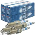Produktbild: 4x BOSCH VR8SC+ Zündkerze 0 242 129 510 Nickel Citroen Nissan Peugeot Renault