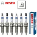 Produktbild: 6x BOSCH SUPER PLUS Zündkerzen für PEUGEOT 206 207 307 1007 RENAULT CLIO VR8SC+